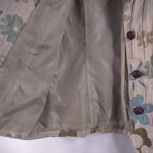 Erin London Quilted Button Up Jacket, Size XL - Picture 8 of 9